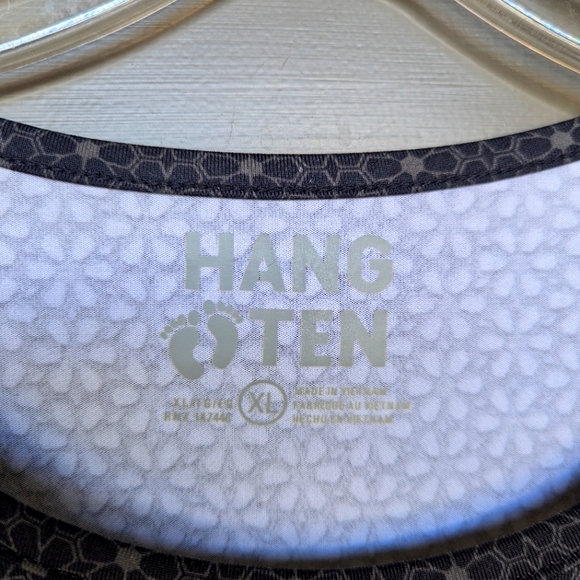 Hang Ten Round Neck Lightweight  Scuba-feel L/S Pullover Size XL   EUC - Picture 3 of 9